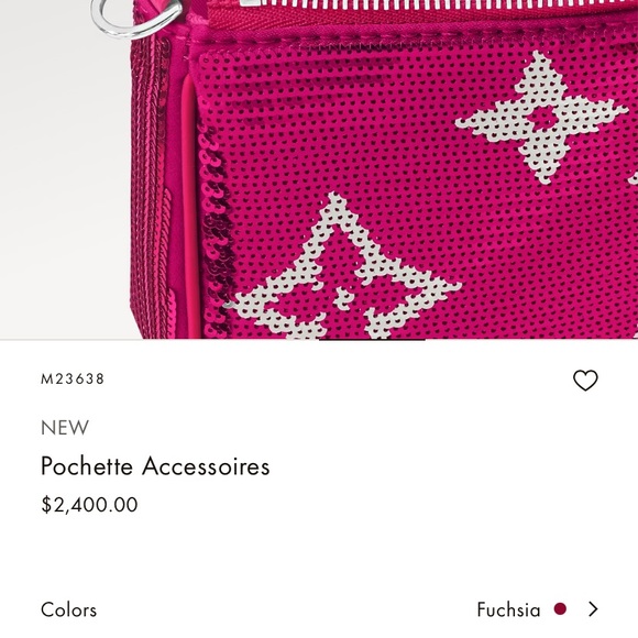 1️⃣2️⃣0️⃣0️⃣ Brand new authentic Louis Vuitton pouchette - Picture 3 of 7